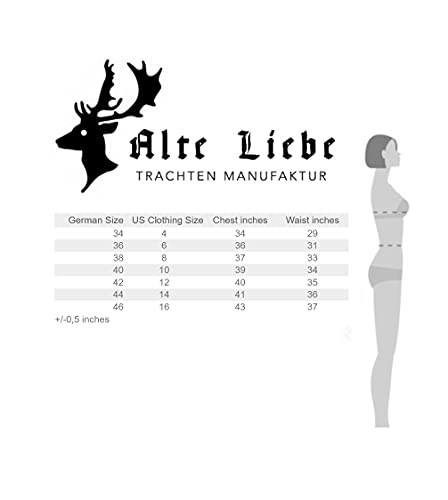 Alte Liebe 2tlg. Damen Dirndl Kleid Petrol Blau Grün A373